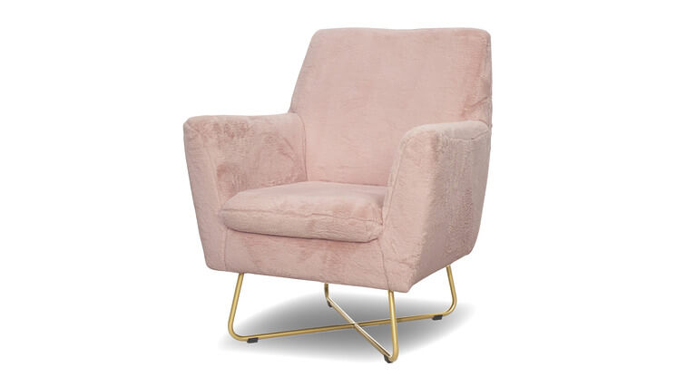 Naomi fauteuil roze