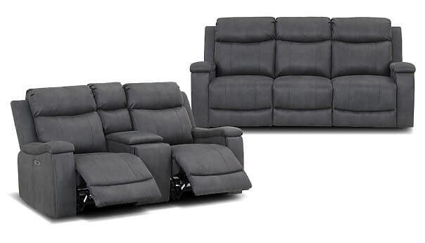 Harvey 3-zits en 2-zits bank met relaxfunctie Seats and Sofas